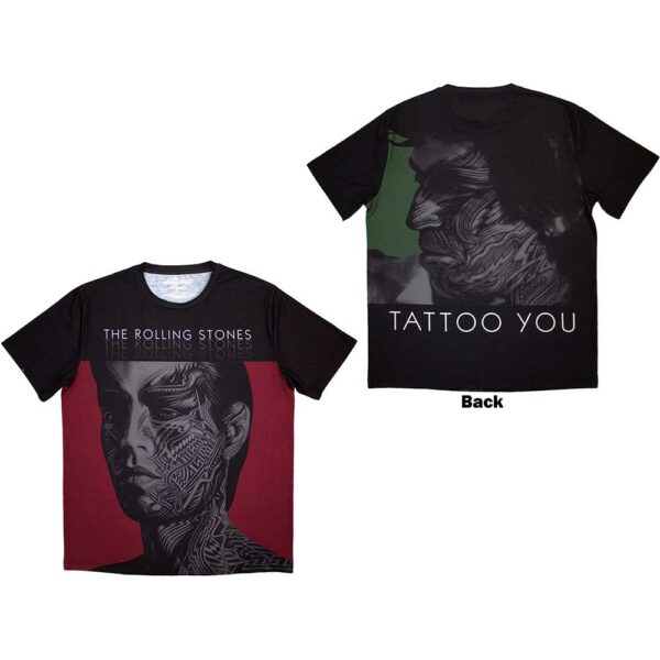 The Rolling Stones Unisex Sublimation T-Shirt