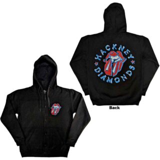 The Rolling Stones Unisex Zipped Hoodie