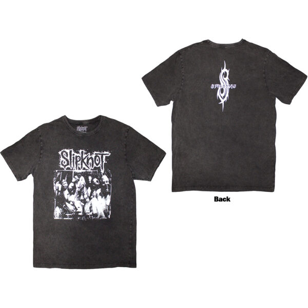 Slipknot Unisex Stone Wash T-Shirt