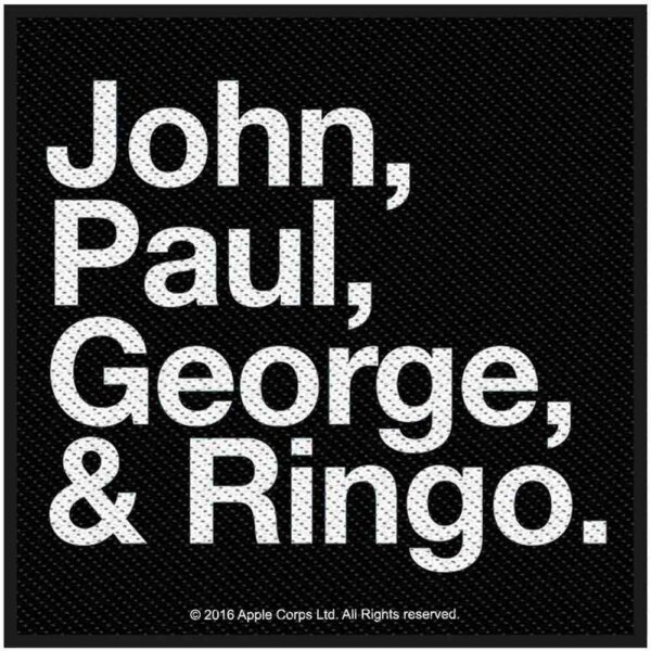 The Beatles Standard Patch
