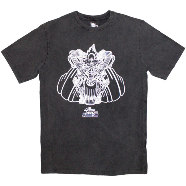 Thin Lizzy Unisex Stone Wash T-Shirt