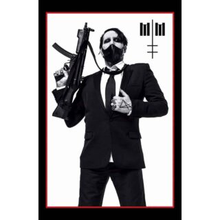 Marilyn Manson Textile Poster