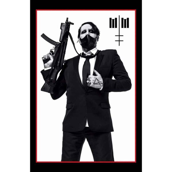 Marilyn Manson Textile Poster