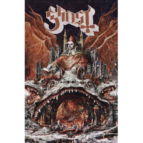 Ghost Textile Poster