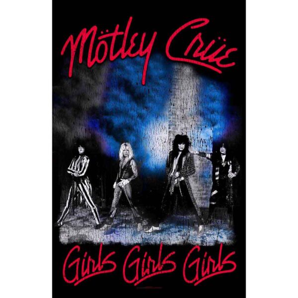 Motley Crue Textile Poster