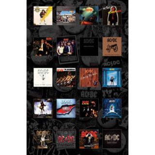 AC/DC Textile Poster