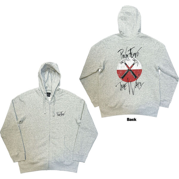 Pink Floyd Unisex Zipped Hoodie