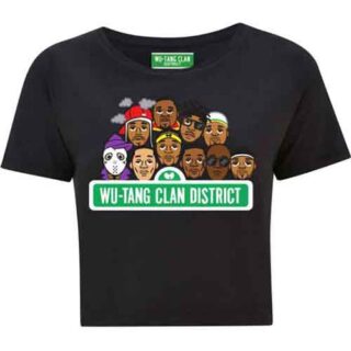 Wu-Tang Clan Ladies Crop Top