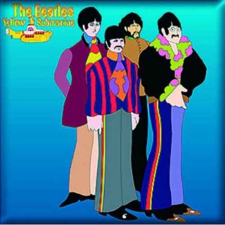 The Beatles Fridge Magnet