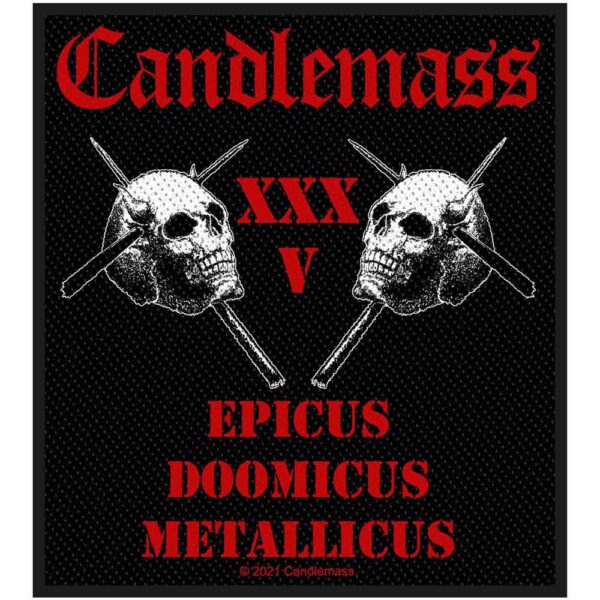 Candlemass Standard Patch