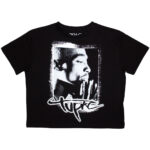 Tupac Ladies Crop Top