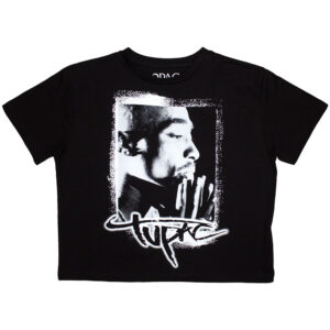 Tupac Ladies Crop Top