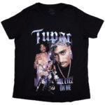 Tupac Ladies T-Shirt