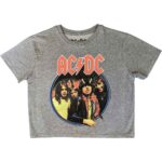 AC/DC Ladies Crop Top