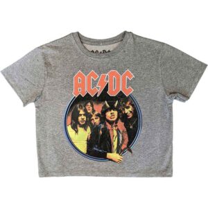 AC/DC Ladies Crop Top