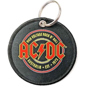 AC/DC Patch Keychain