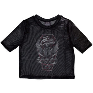 Alice Cooper Ladies Crop Top