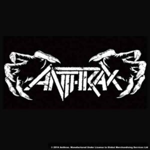 Anthrax Single Cork Coaster