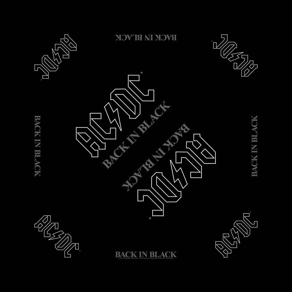 AC/DC Unisex Bandana
