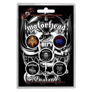 Motorhead Button Badge Pack