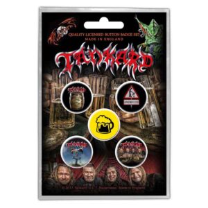 Tankard Button Badge Pack