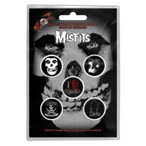 Misfits Button Badge Pack