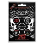 The Exploited Button Badge Pack