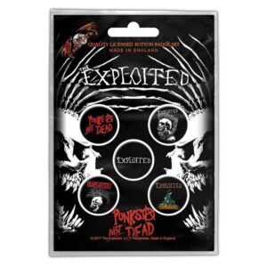 The Exploited Button Badge Pack