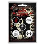 Alice Cooper Button Badge Pack