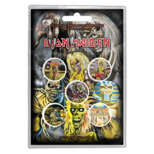Iron Maiden Button Badge Pack