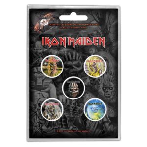 Iron Maiden Button Badge Pack