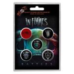 In Flames Button Badge Pack