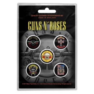 Guns N' Roses Button Badge Pack