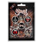 Ghost Button Badge Pack