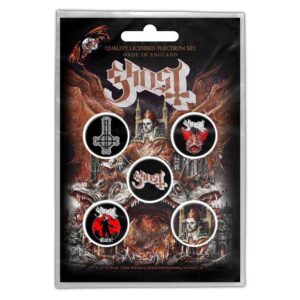 Ghost Button Badge Pack