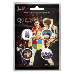 Queen Button Badge Pack