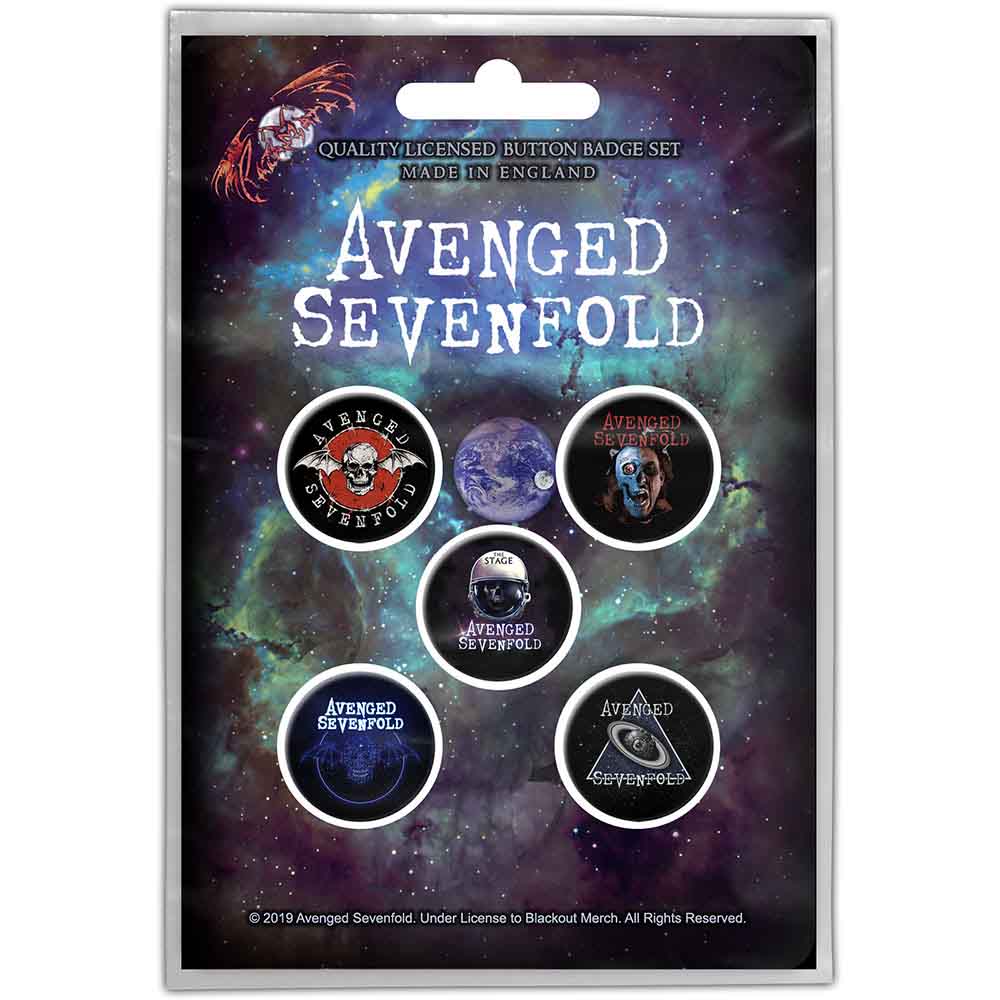 Avenged Sevenfold Button Badge Pack