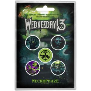Wednesday 13 Button Badge Pack