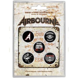 Airbourne Button Badge Pack