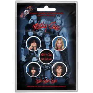 Motley Crue Button Badge Pack