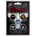 Saxon Button Badge Pack