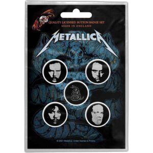 Metallica Button Badge Pack
