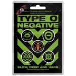 Type O Negative Button Badge Pack