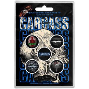 Carcass Button Badge Pack