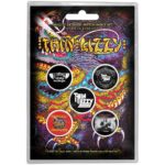 Thin Lizzy Button Badge Pack