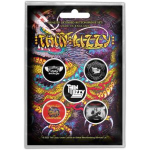 Thin Lizzy Button Badge Pack