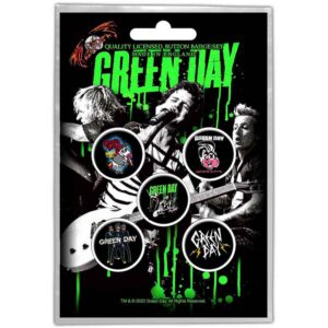 Green Day Button Badge Pack