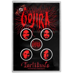 Gojira Button Badge Pack