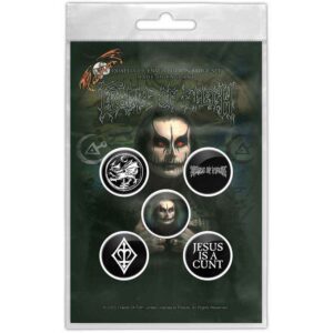 Cradle Of Filth Button Badge Pack