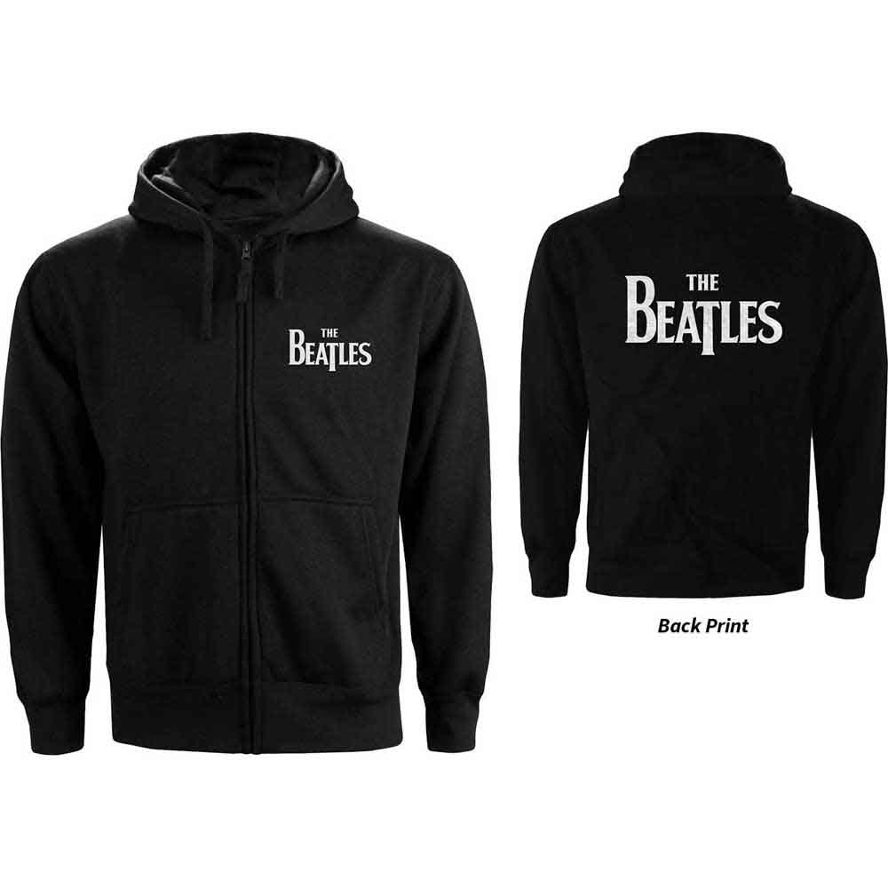 The Beatles Unisex Zipped Hoodie